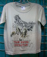 Cowboy Hardware Team Roping Screen Short Sleeve Tee