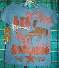 Chi Chi Baby Toddler Western SHort Sleeve Tee