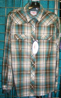 Roper Plaid Two Pocket Snap Ladies Blouse