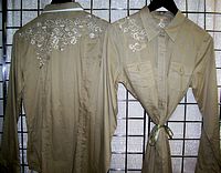 Stetson Khaki Embroidered Two Pocket
