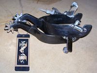 Myler Black Steel Western Spur