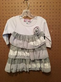 Posies & Peonies Toddler Ruffle Dress
